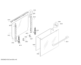 Схема №2 HBF113BS00 с изображением Панель управления для духового шкафа Bosch 11025411
