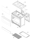 Схема №1 G9200AX (263138, 9502NGSWH) с изображением Краник для плиты (духовки) Gorenje 293805