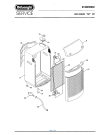 Схема №1 CHF с изображением Труба для обогревателя (вентилятора) DELONGHI 622170