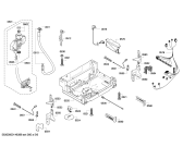 Схема №1 S41M85B3DE с изображением Передняя панель для посудомоечной машины Bosch 00700855