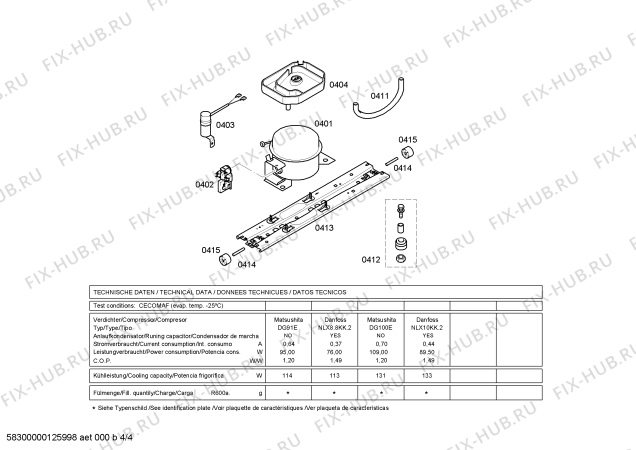 Схема №1 KGN36X60GB с изображением Панель управления для холодильника Bosch 00666658