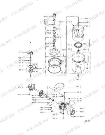 Схема №1 3LBR6132EAWM (F092418) с изображением Декоративная панель Indesit C00344422