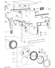 Схема №1 AWOR52066 (F091446) с изображением Руководство для стиральной машины Indesit C00365624