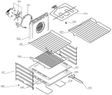 Схема №1 BDU2135AX (252639, 720 04) с изображением Элемент корпуса для плиты (духовки) Gorenje 267221