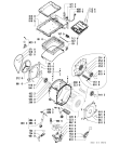 Схема №1 AWA 6127 с изображением Декоративная панель для стиралки Whirlpool 481245213938