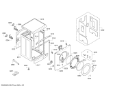 Схема №1 WAE28444OE Maxx 7 VarioPerfect с изображением Крышка для стиральной машины Bosch 00654987