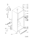 Схема №1 KVN5100 KVN 5150 с изображением Рамка для холодильника Whirlpool 481941879369