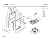 Схема №1 HSV122LEU с изображением Панель управления для плиты (духовки) Bosch 00358063