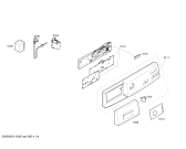 Схема №1 WS12F26AOE с изображением Панель управления для стиралки Siemens 00660484