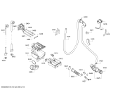 Схема №1 WAQ24410EE с изображением Панель управления для стиральной машины Bosch 00702820