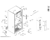 Схема №1 KGN76AI30L SIEMENS с изображением Модуль управления, запрограммированный для холодильника Bosch 12018565