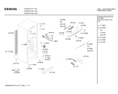 Схема №1 KS29V641 с изображением Дверь для холодильника Siemens 00239176