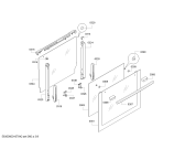 Схема №1 U15E52N3GB с изображением Панель управления для электропечи Bosch 00743049