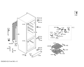 Схема №1 KGVMI3S6 с изображением Дверь для холодильника Bosch 00244529