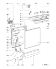 Схема №1 ADP 941/3 WH с изображением Блок управления для посудомоечной машины Whirlpool 481221478498