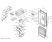 Схема №1 KG36WXL30G Siemens с изображением Дверь для холодильника Bosch 00713616