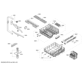 Схема №2 SN55L602EU с изображением Передняя панель для посудомойки Siemens 11008312