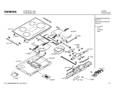 Схема №1 EI78754 с изображением Модуль управления для плиты (духовки) Siemens 00480623