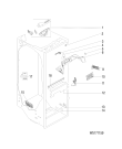 Схема №2 MSZ912UK (F078903) с изображением Часть корпуса для холодильной камеры Indesit C00292682