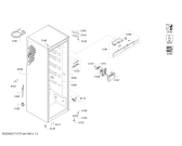 Схема №1 3FC1601B с изображением Дверь для холодильника Bosch 00712690