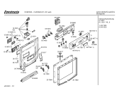 Схема №1 CG550S2IL DOMO500 с изображением Панель управления для посудомойки Bosch 00287365