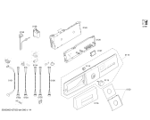 Схема №1 WM10S360GR S10.36 с изображением Панель управления для стиралки Siemens 00666360