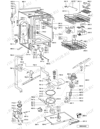 Схема №1 GSIP 6127 IN с изображением Обшивка для посудомоечной машины Whirlpool 481245373072