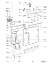 Схема №1 GSIK 6453/1 AL с изображением Панель для посудомойки Whirlpool 481245372842