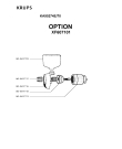 Схема №2 KA902744/70 с изображением Холдер для кухонного измельчителя Krups MS-5990447