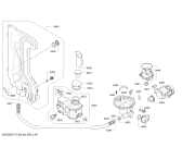 Схема №1 SMS50E12FF с изображением Переключатель для посудомоечной машины Bosch 00612360
