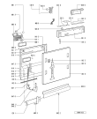 Схема №1 ADG 4556 M с изображением Обшивка для посудомойки Whirlpool 481245370663
