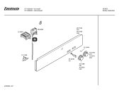 Схема №1 CF13520 с изображением Панель управления для плиты (духовки) Bosch 00297532