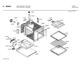 Схема №1 HN28220SF с изображением Противень для плиты (духовки) Bosch 00287763