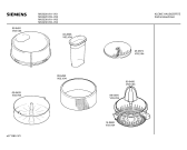 Схема №1 MCM1235 с изображением Крышка для кухонного измельчителя Bosch 00175422