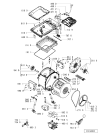 Схема №1 AWV 452 с изображением Декоративная панель для стиралки Whirlpool 481245213299