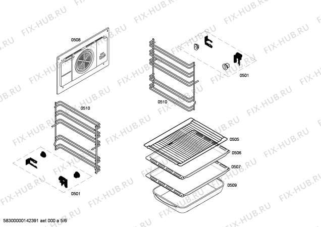 Схема №1 FRM5500 с изображением Переключатель для электропечи Bosch 00648262