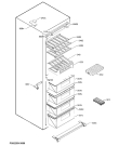 Схема №1 KA2411L/A01 с изображением Поверхность для холодильной камеры Aeg 8090536015