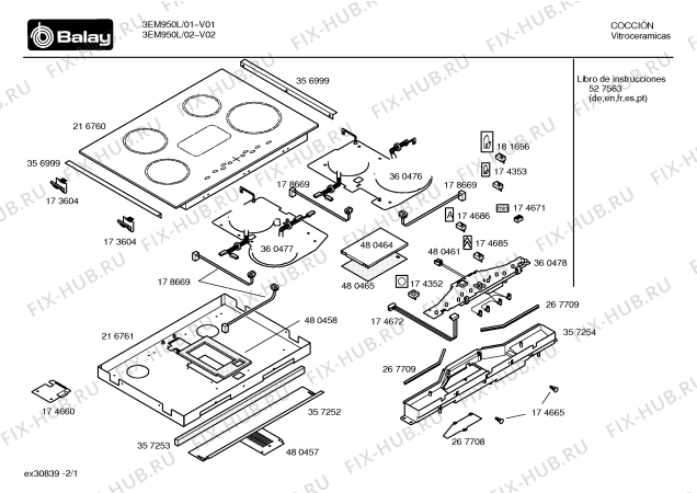 Схема №1 PIE865E с изображением Изоляция для электропечи Siemens 00480465