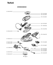 Схема №1 GV9533S0/23 с изображением Подошва для электропарогенератора Tefal CS-10000306