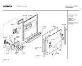 Схема №2 SE53730 с изображением Передняя панель для электропосудомоечной машины Siemens 00360628