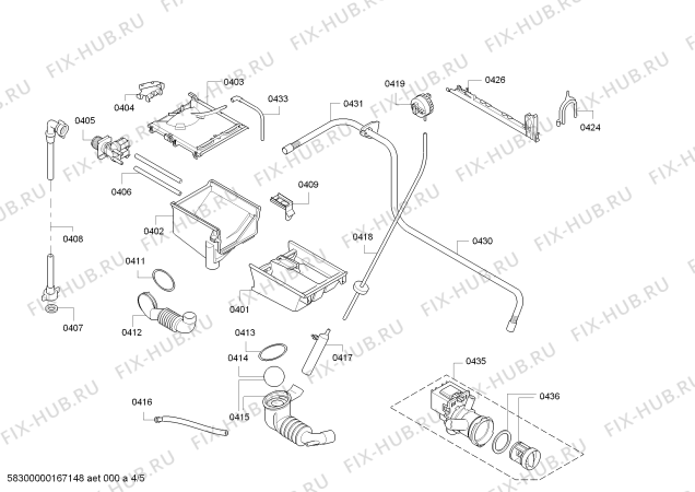 Схема №1 WAE20261IN Maxx с изображением Панель управления для стиралки Bosch 00746156