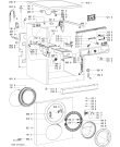 Схема №1 AWO/D 8712 с изображением Декоративная панель для стиралки Whirlpool 480111102834