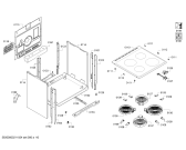 Схема №1 HLN39A050U с изображением Ручка переключателя для духового шкафа Bosch 10005027