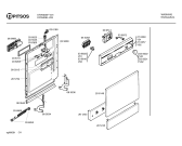 Схема №1 VF2003 с изображением Цоколь для посудомойки Bosch 00281243