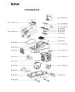 Схема №1 TW7475EA/410 с изображением Покрытие для пылесоса Tefal RS-2230001579