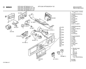 Схема №1 WFM3030 с изображением Панель управления для стиральной машины Bosch 00288175