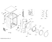 Схема №1 WLK202C01W Maxx 6.2 с изображением Модуль управления, запрограммированный для стиральной машины Bosch 11004509