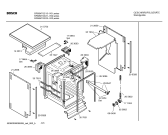 Схема №1 SRS84T02 Exclusiv с изображением Передняя панель для посудомойки Bosch 00439116