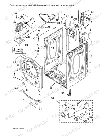 Взрыв-схема сушильной машины Whirlpool 3LCED9100WQ1 (F090177) - Схема узла