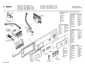 Схема №2 WFF1400CH WFF1400 с изображением Панель управления для стиралки Bosch 00352868